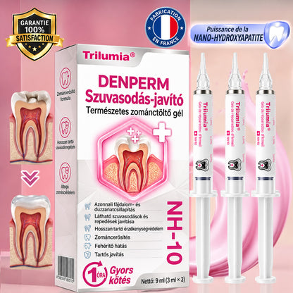 🇫🇷 Trilumia® DenPerm🦷 Gel de Soin Dentaire Avancé – Émail Plus Fort & Sourire Naturel ✨