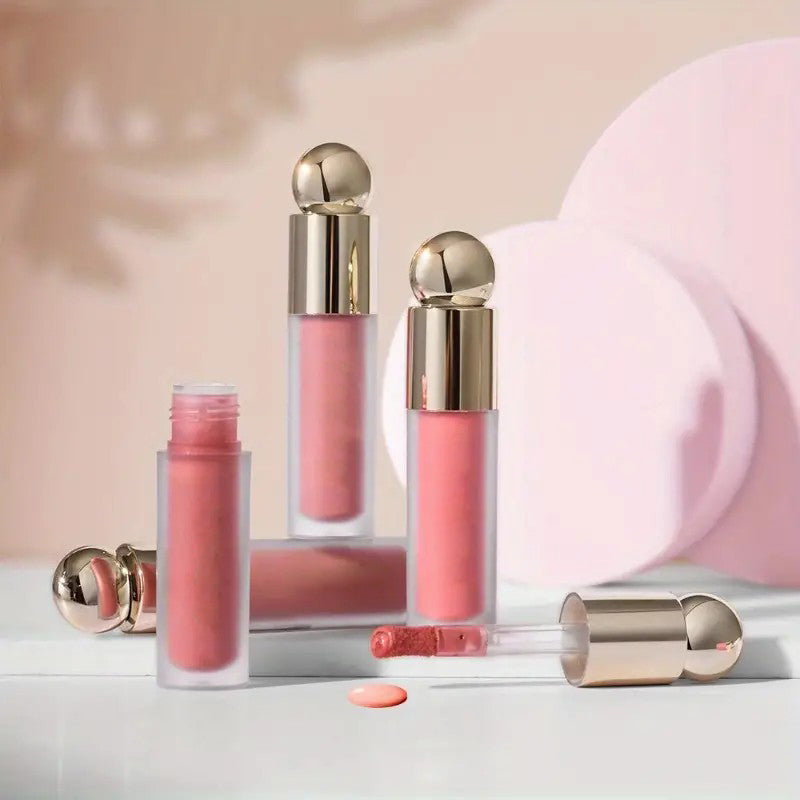 Blush liquide waterproof longue tenue, teinte naturelle de peau
