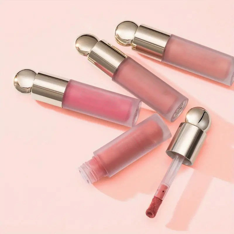 Blush liquide waterproof longue tenue, teinte naturelle de peau