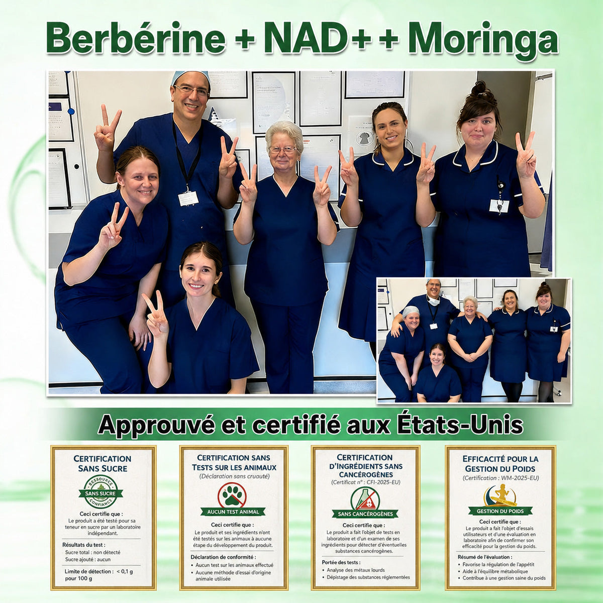 🌱 Formulé par des professionnels de santé | 𝐇𝐞𝐚𝐥𝐫𝐢𝐳𝐞® Bérbérine × NAD+ Stick Minceur Thermo-Actif Avancé 10-en-1 pour le Remodelage Corporel