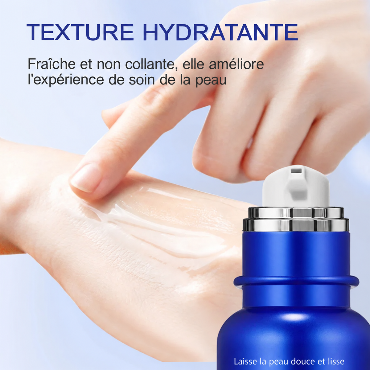 Sérum Visage Bleu – Anti-Imperfections & Contrôle du Sébum – Soin Coréen