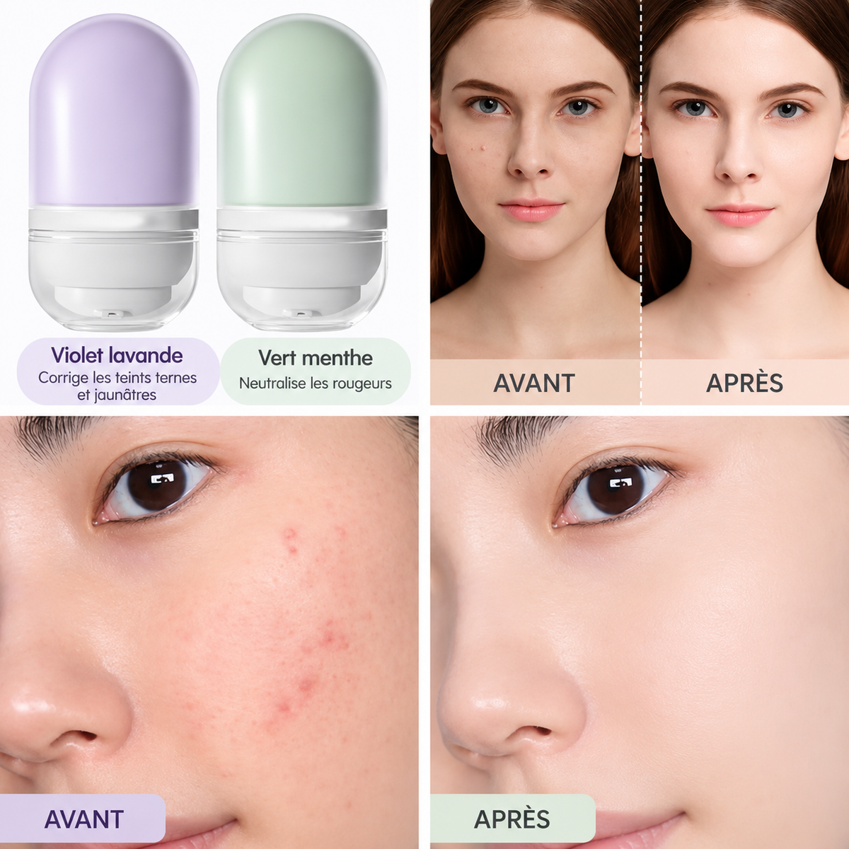 Base de Teint Lissante Instantanée pour les Pores